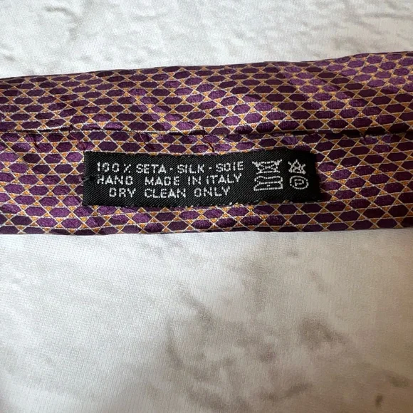 Brioni Purple Men Neck Tie 61”